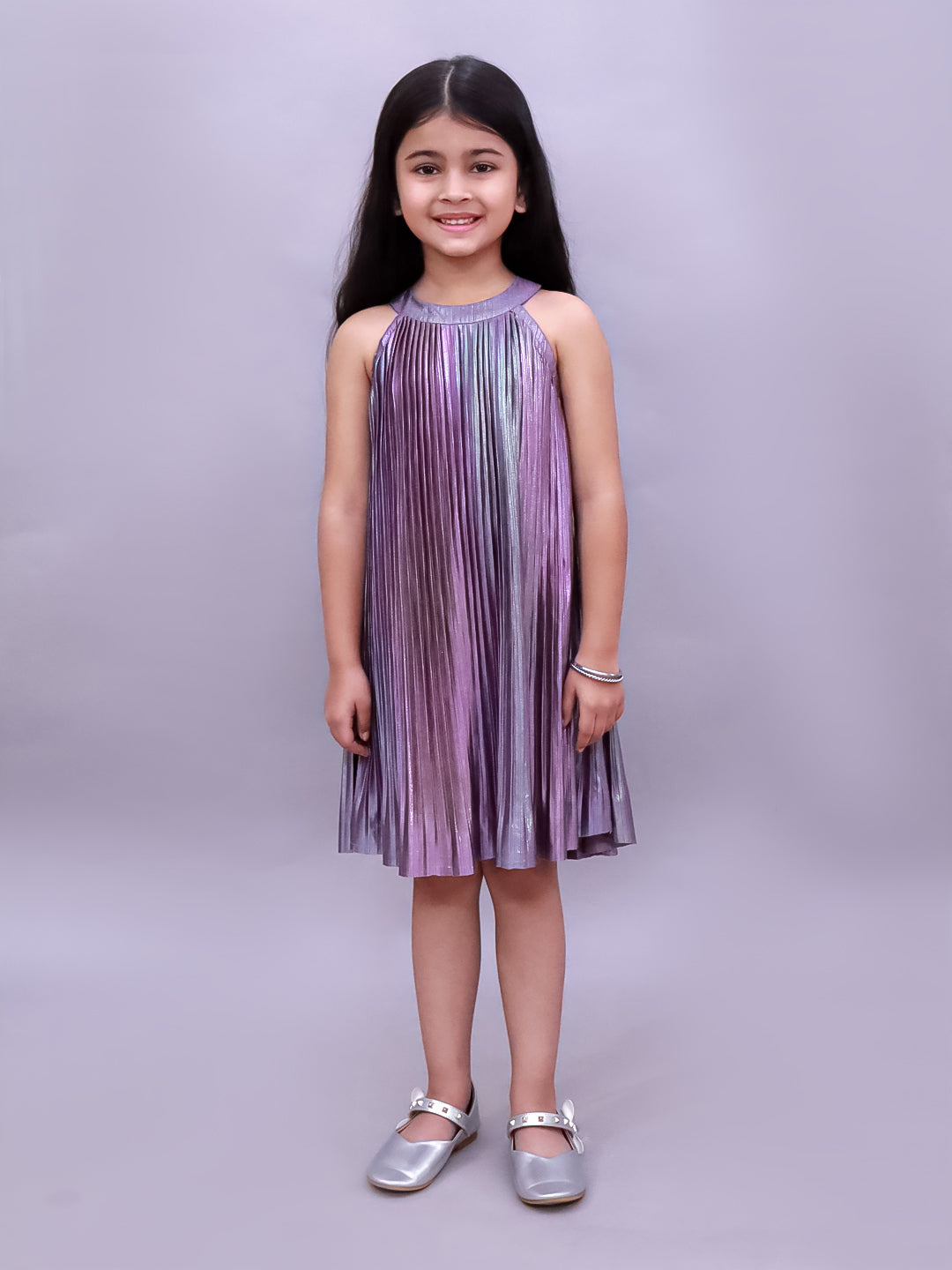 Glam Up Girls Party Mauve Dress
