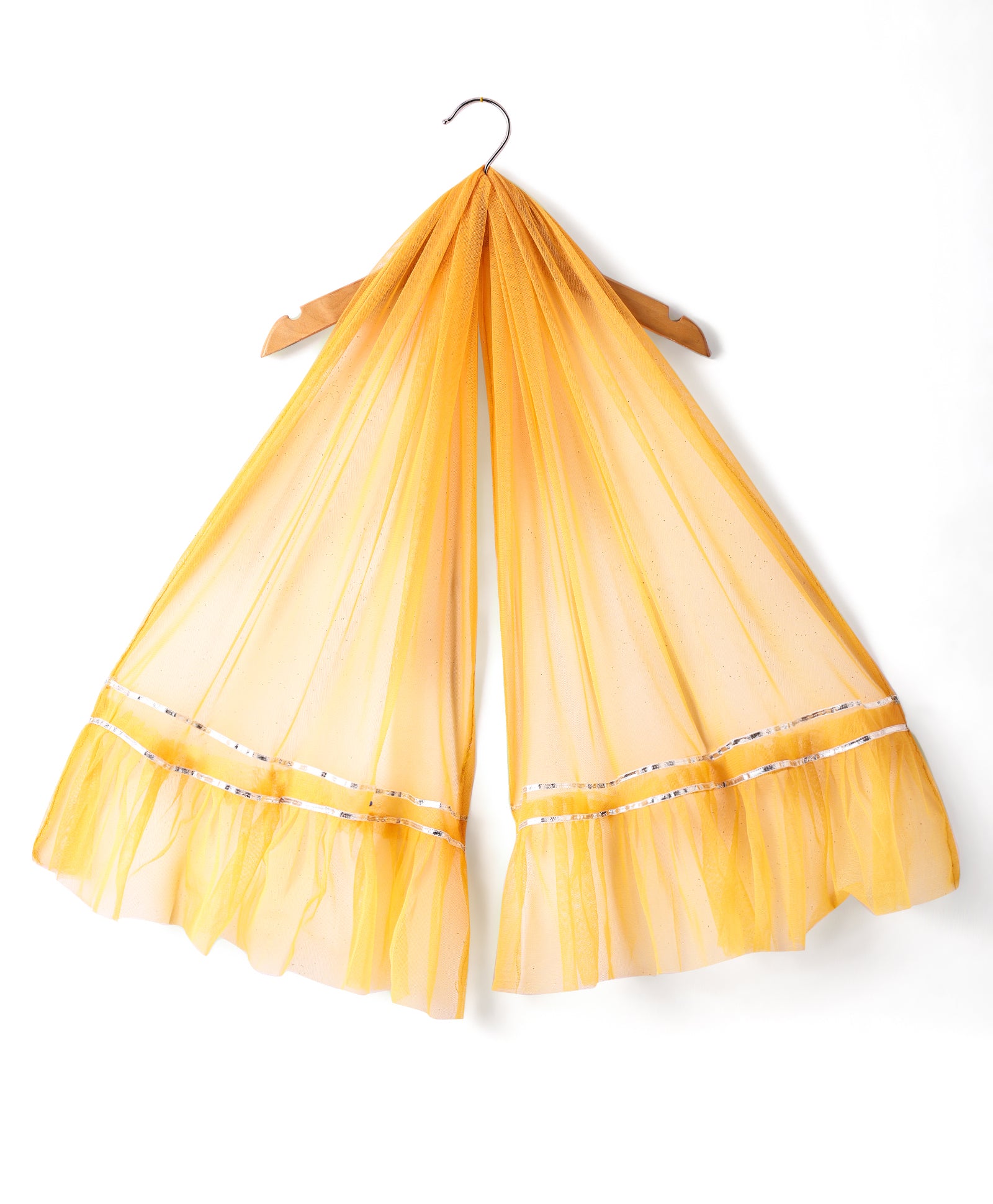 Girls  Lehenga with embroidered Chanderi Silk Top