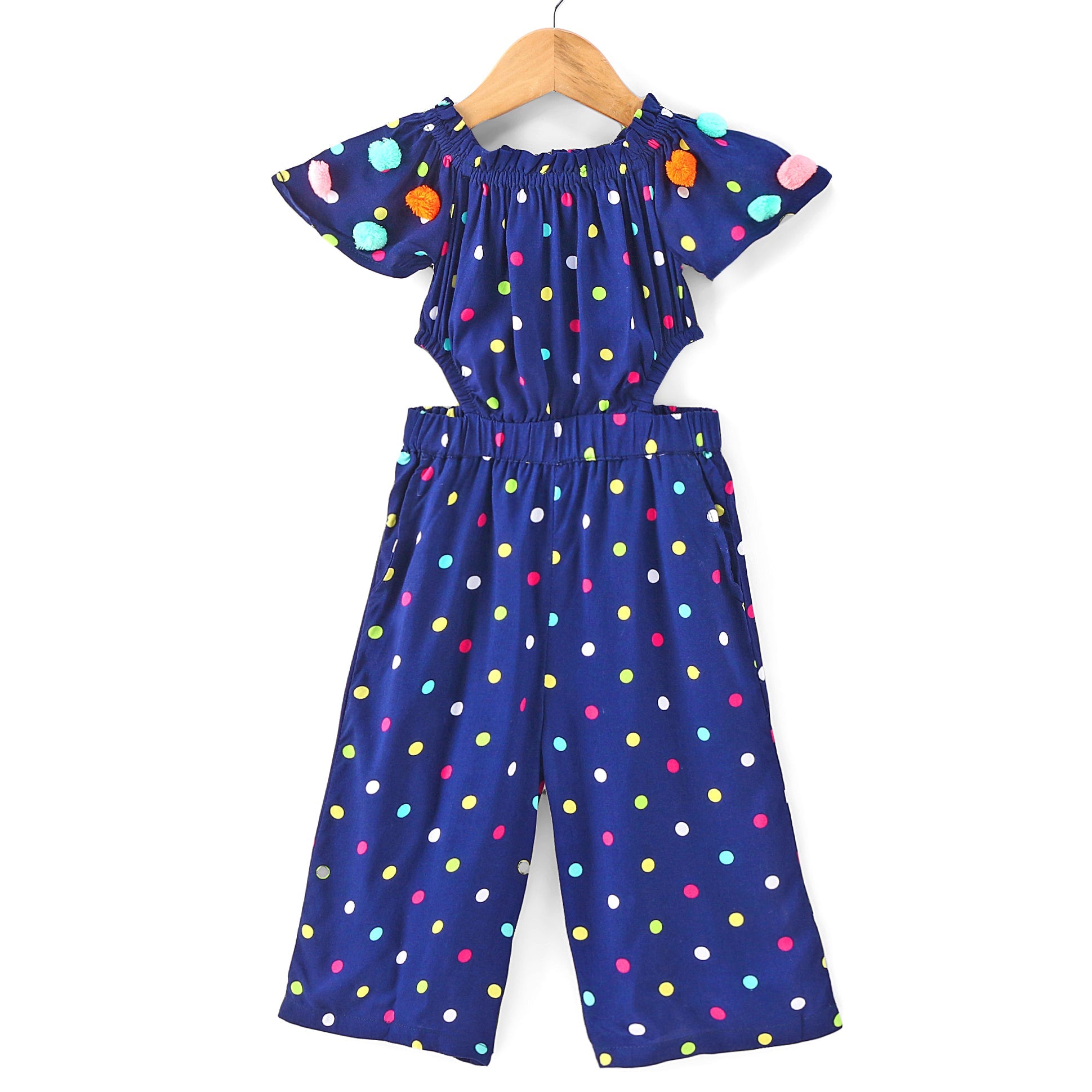 Sassy Boho Girls Navy jumpsuit from the sibling collection