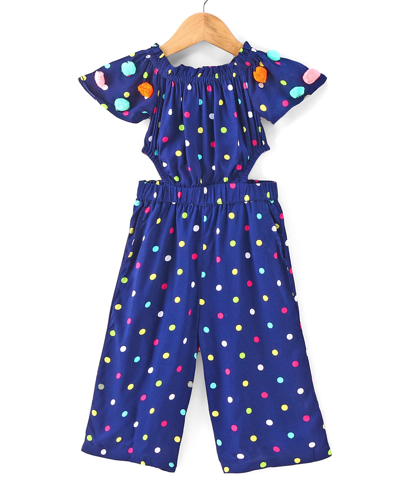 Sassy Boho Girls Navy jumpsuit from the sibling collection