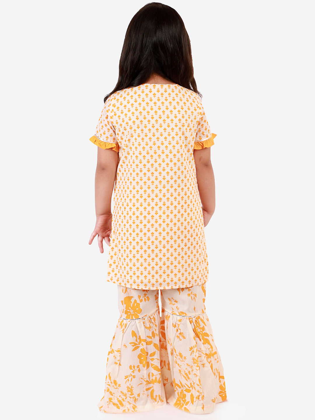 Lil Drama Girls Kurta Pyjama set