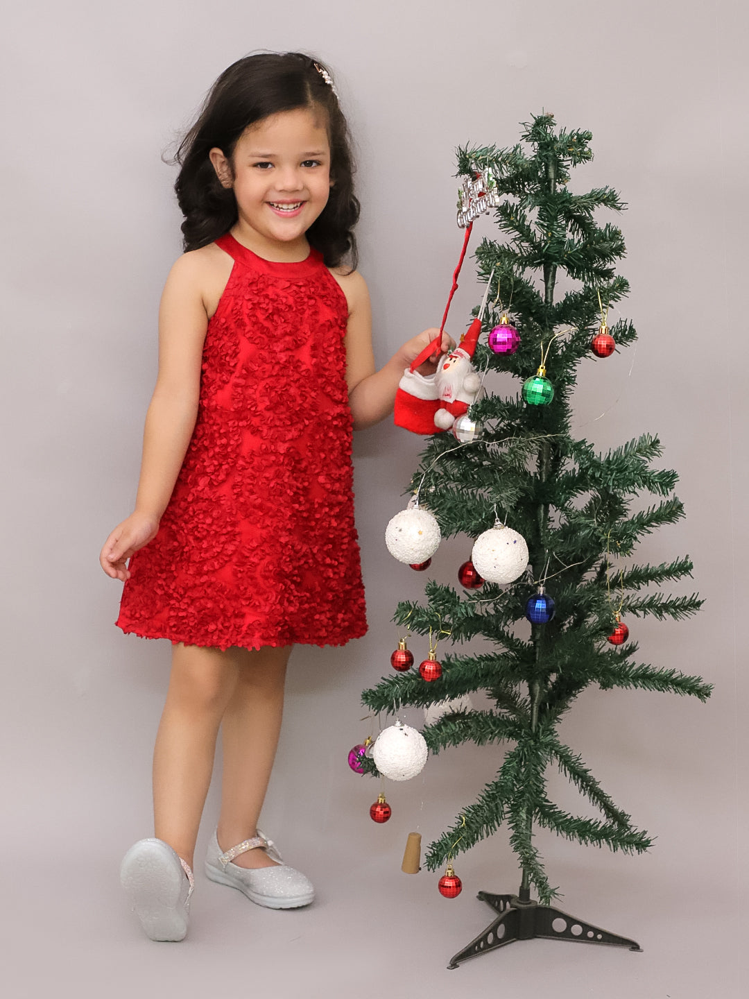 Party Red Dress for Girls