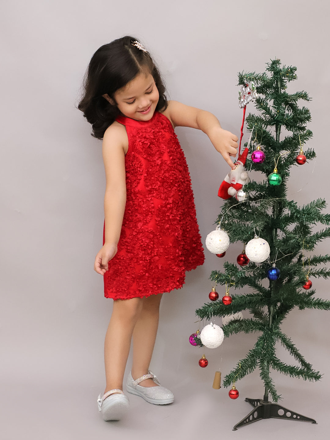 Party Red Dress for Girls
