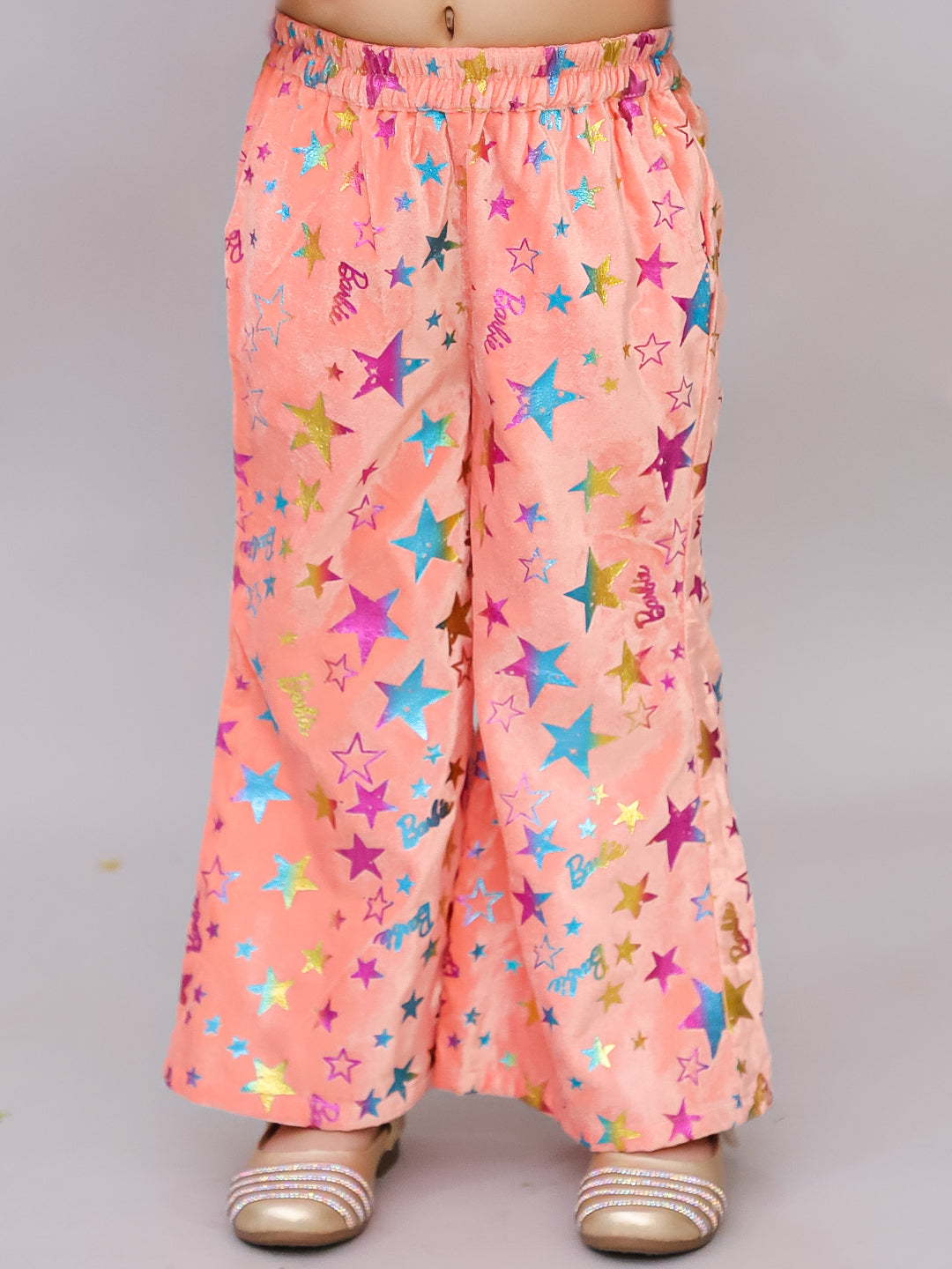 Girls Pink Barbie Jacket and Pant with Bustier