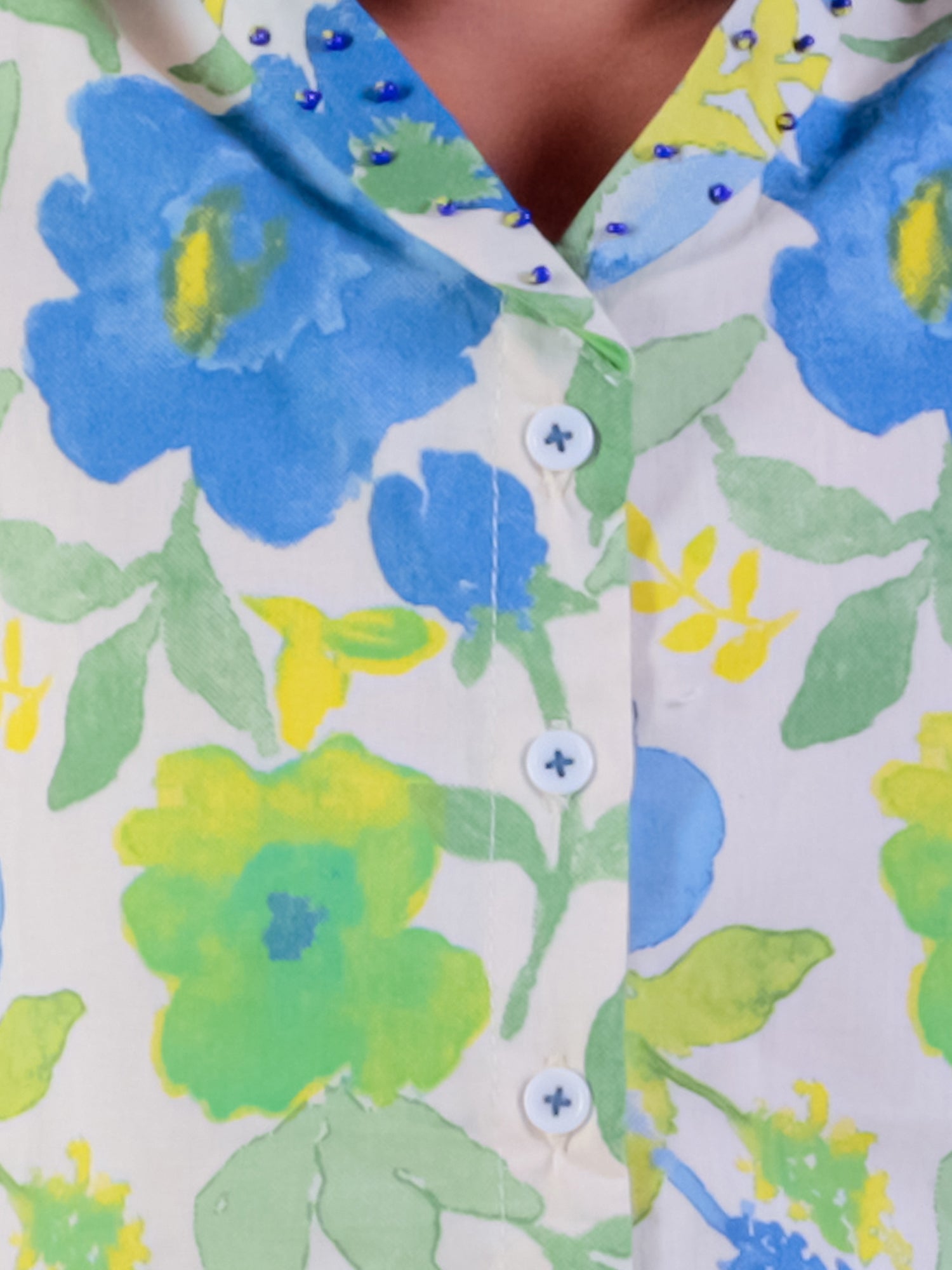 Jaipur Girls Green Cotton Top with Pant Co-ordinate Ethnic Set