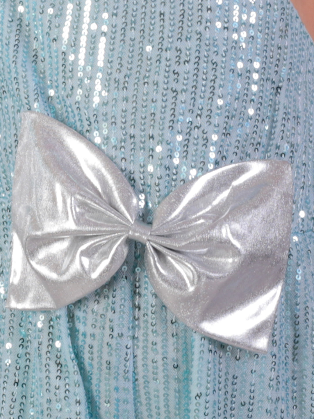 Razzle Dazzle Girls Sky Blue Party Jumper