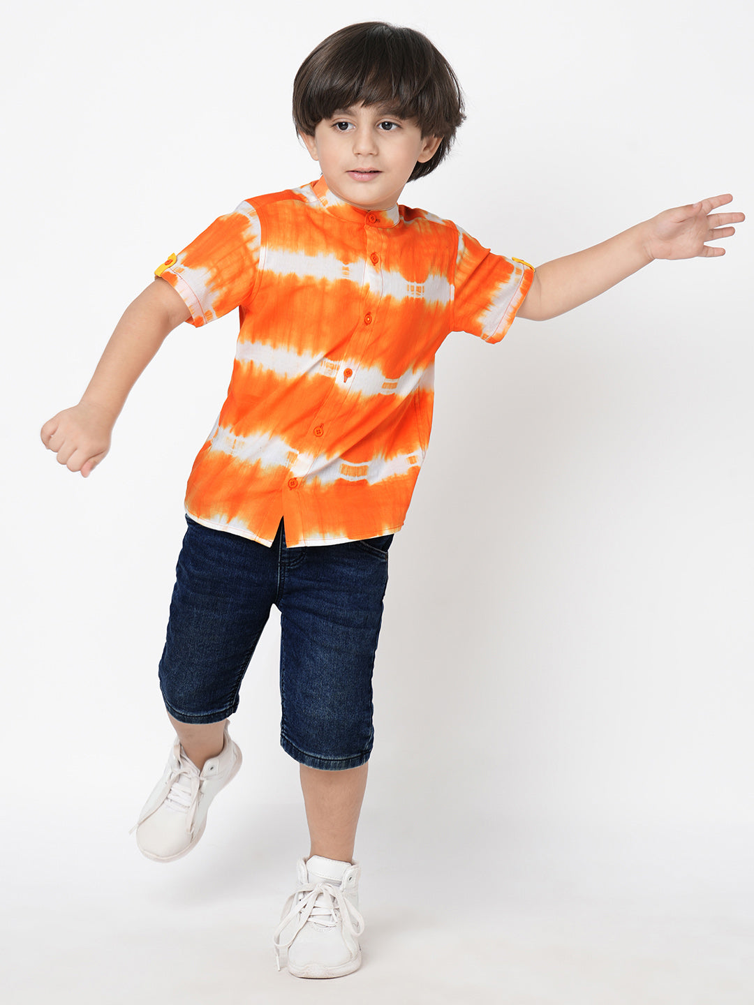 Boys Fusion Tie and Dye Shirt