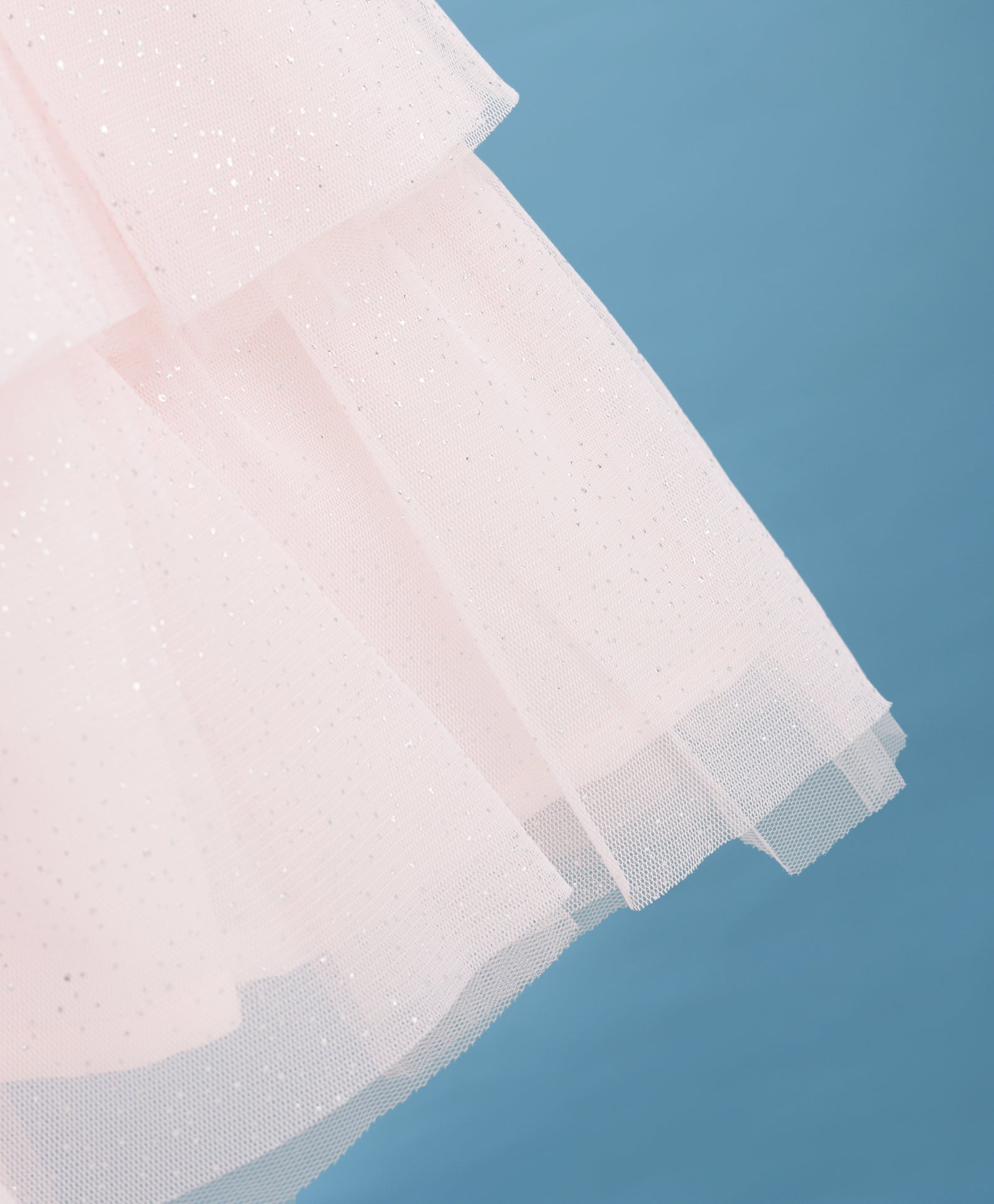 Razzle Dazzle Baby Pink Party Dress with Shrug for Girls