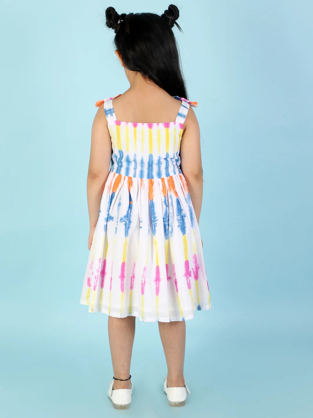 Girls printed cotton dress