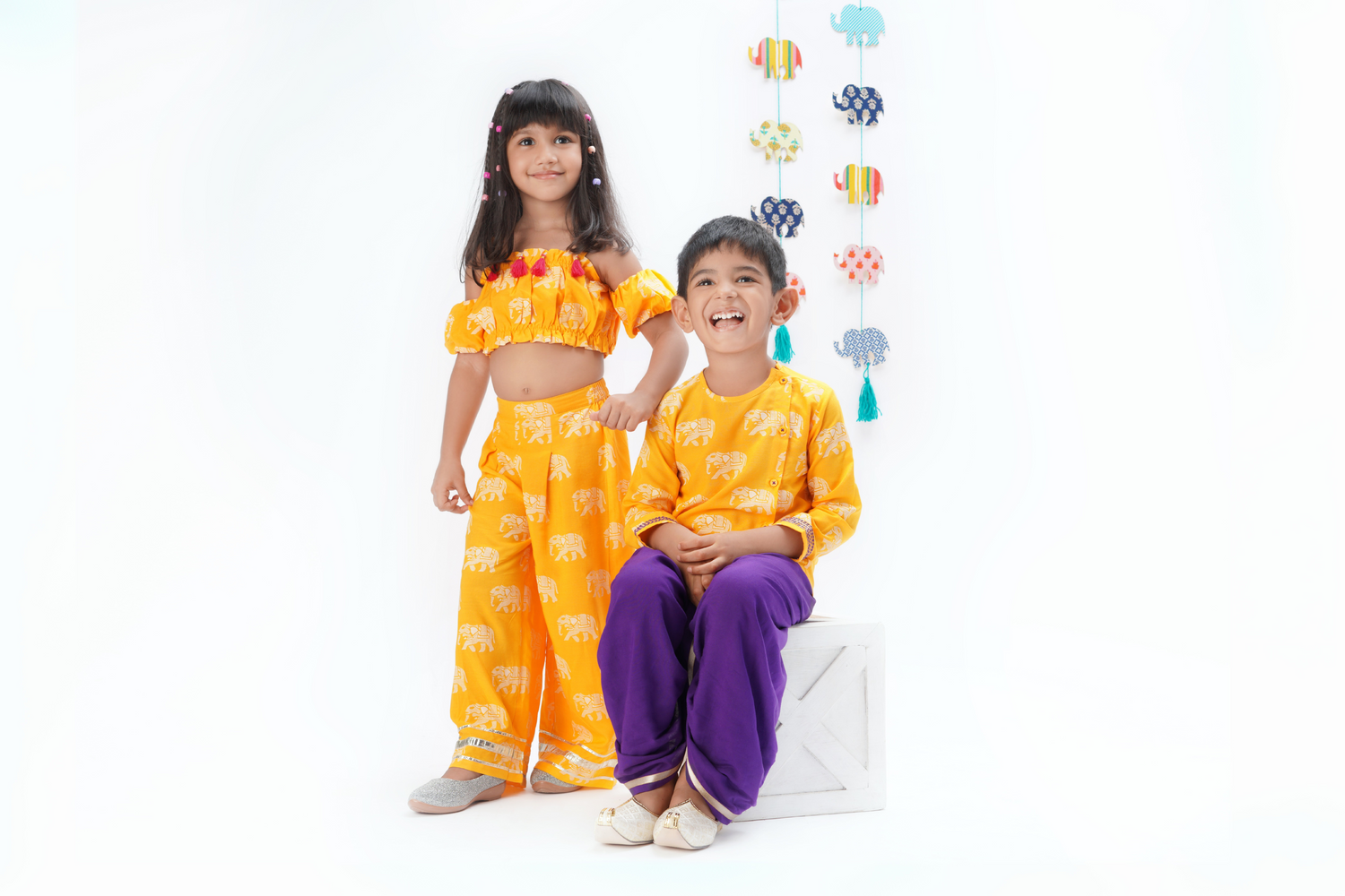 Celebrate Raksha Bandhan in Style with Lil Drama: Matching Outfits for Siblings!