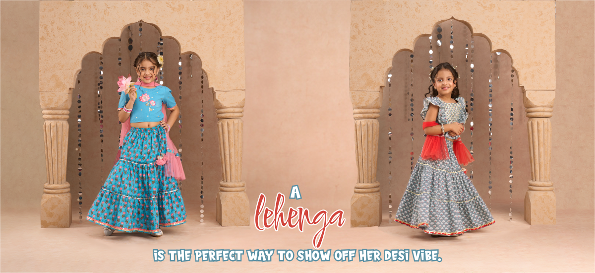Girls Ethnic Lehenga Choli