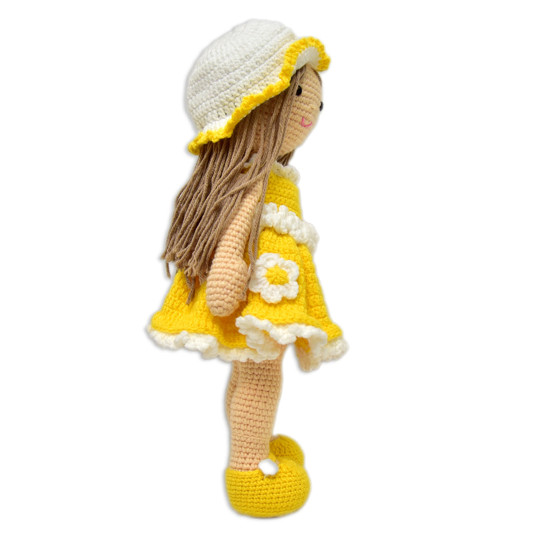 Handmade Crochet Doll- Sunshine