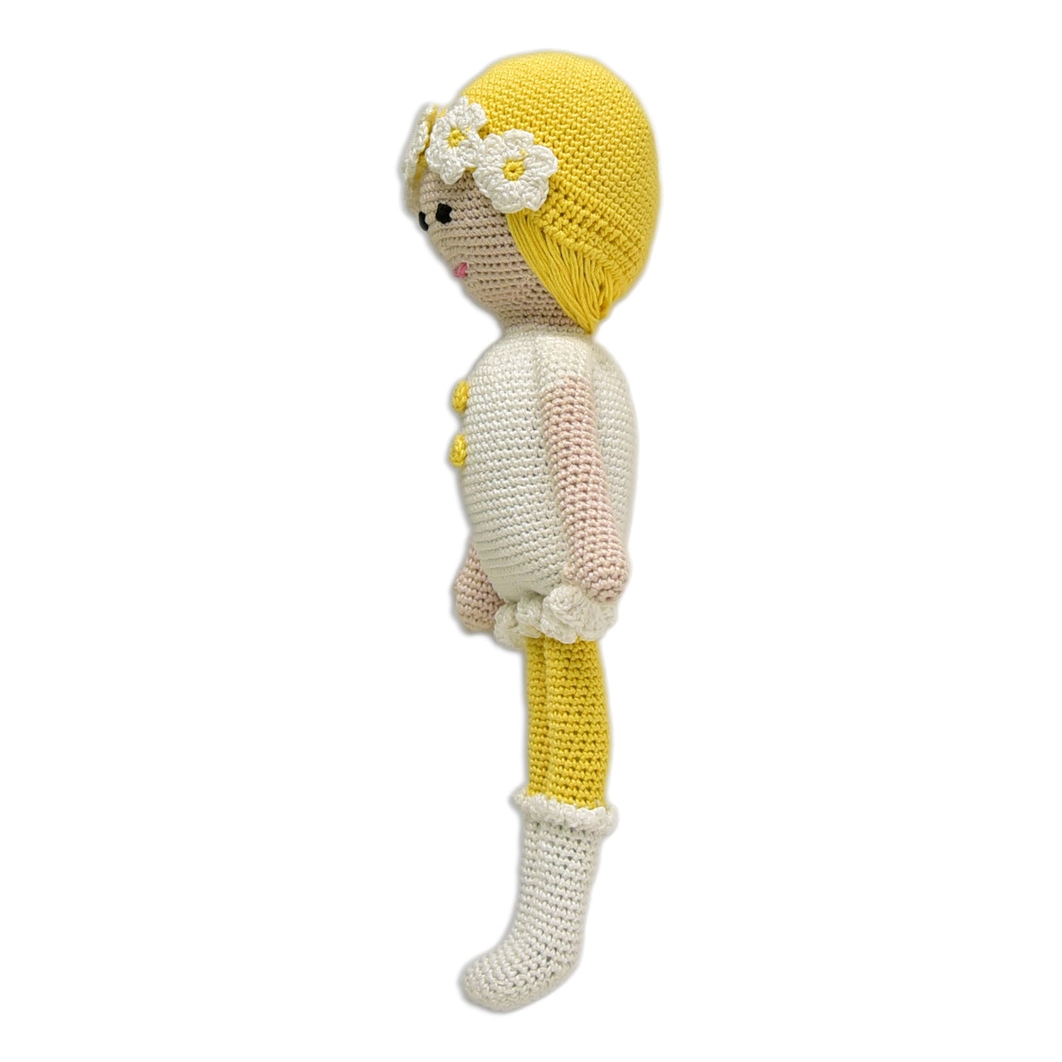 Fannie the Doll - Exquisite Handmade Crocheted Dolls