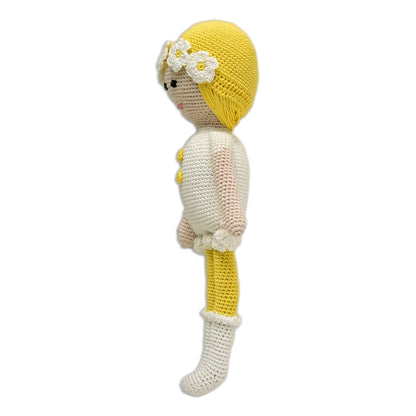 Fannie the Doll - Exquisite Handmade Crocheted Dolls