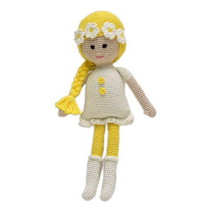 Fannie the Doll - Exquisite Handmade Crocheted Dolls