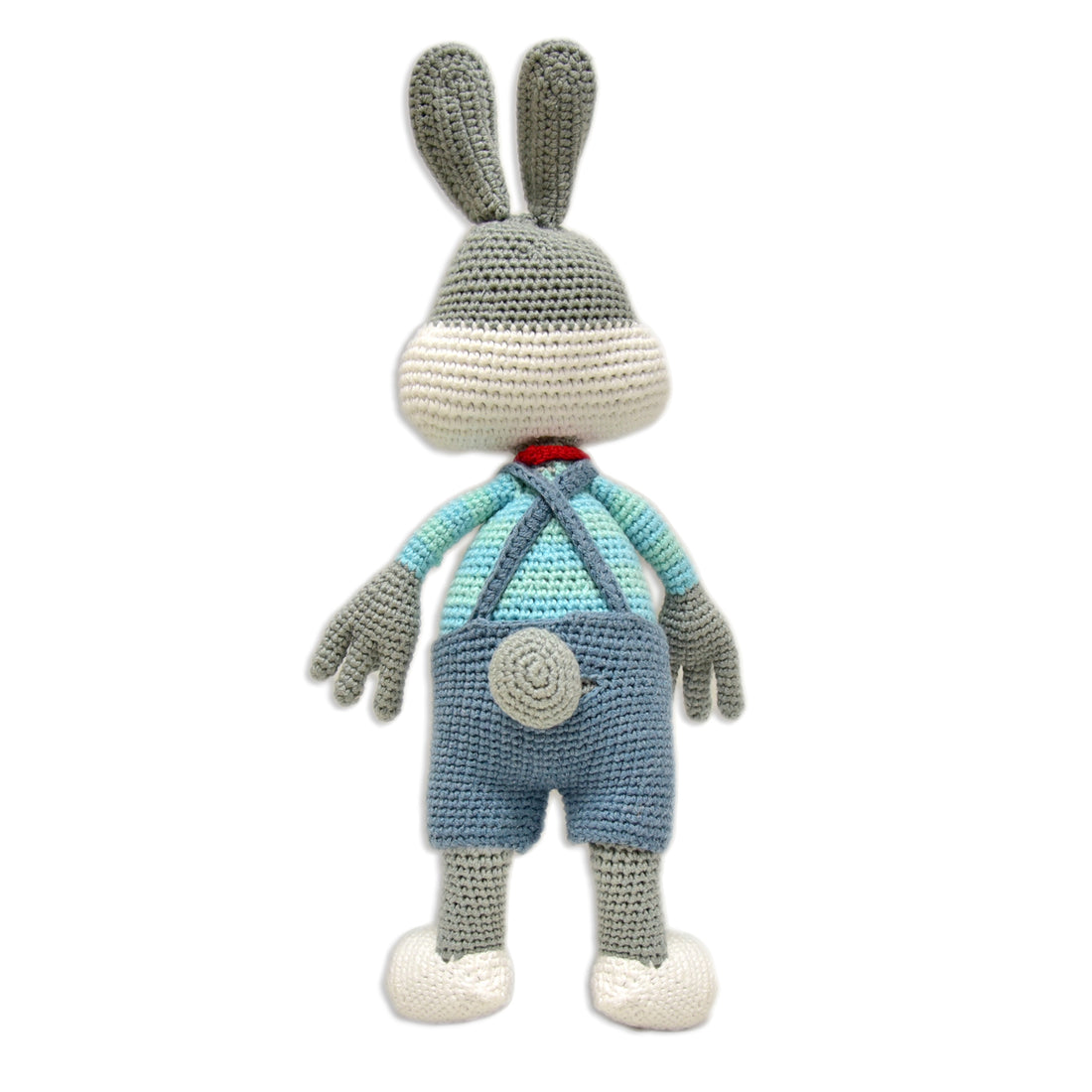 Cute Handmade Jasper the Bunny - Crocheted Plush Toy