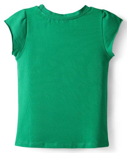 Rainbow Barbie Girls Green T-shirt