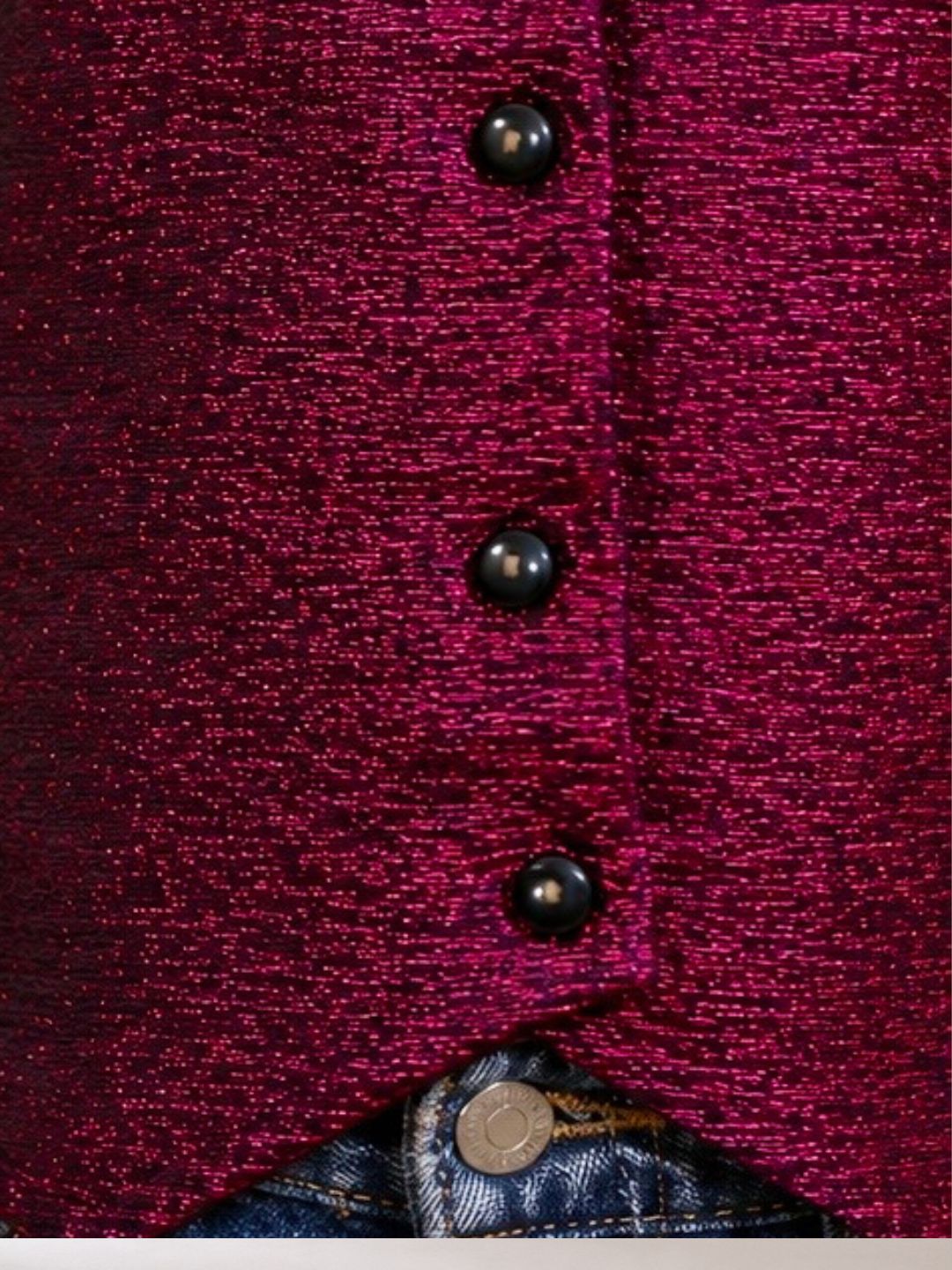 Glam up Girls Party Red Top