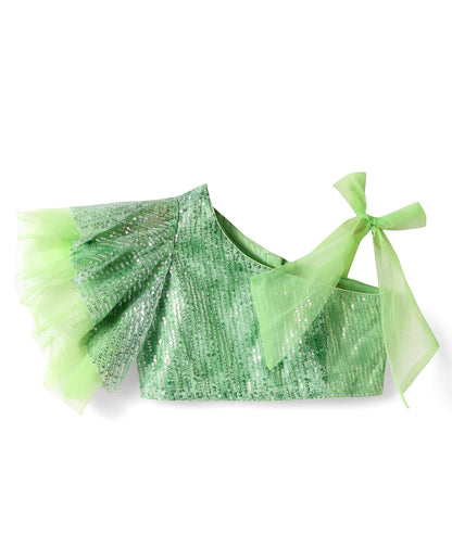 Lil Drama Girls Party top with shorts