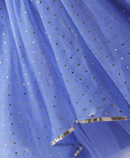 Bollywood Tadka Blue Ghagra Choli set for Girls