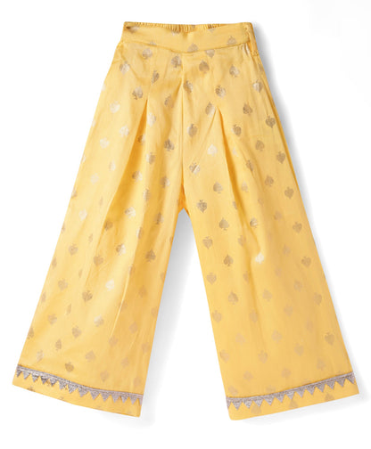 Mehfil Yellow Girls Co-ordinate set for Girls