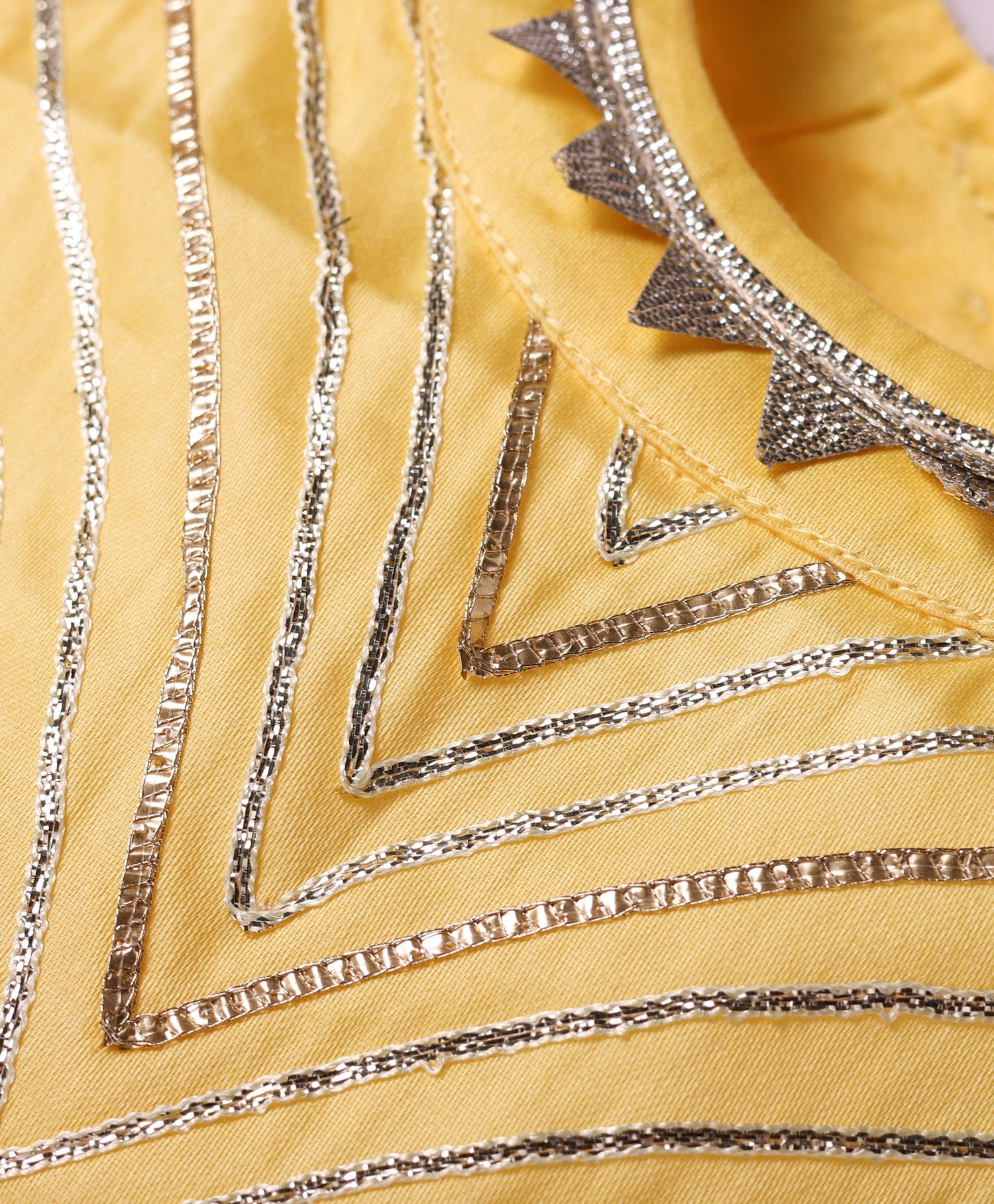 Mehfil Yellow Girls Co-ordinate set for Girls
