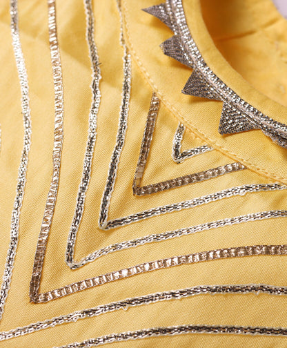 Mehfil Yellow Girls Co-ordinate set for Girls