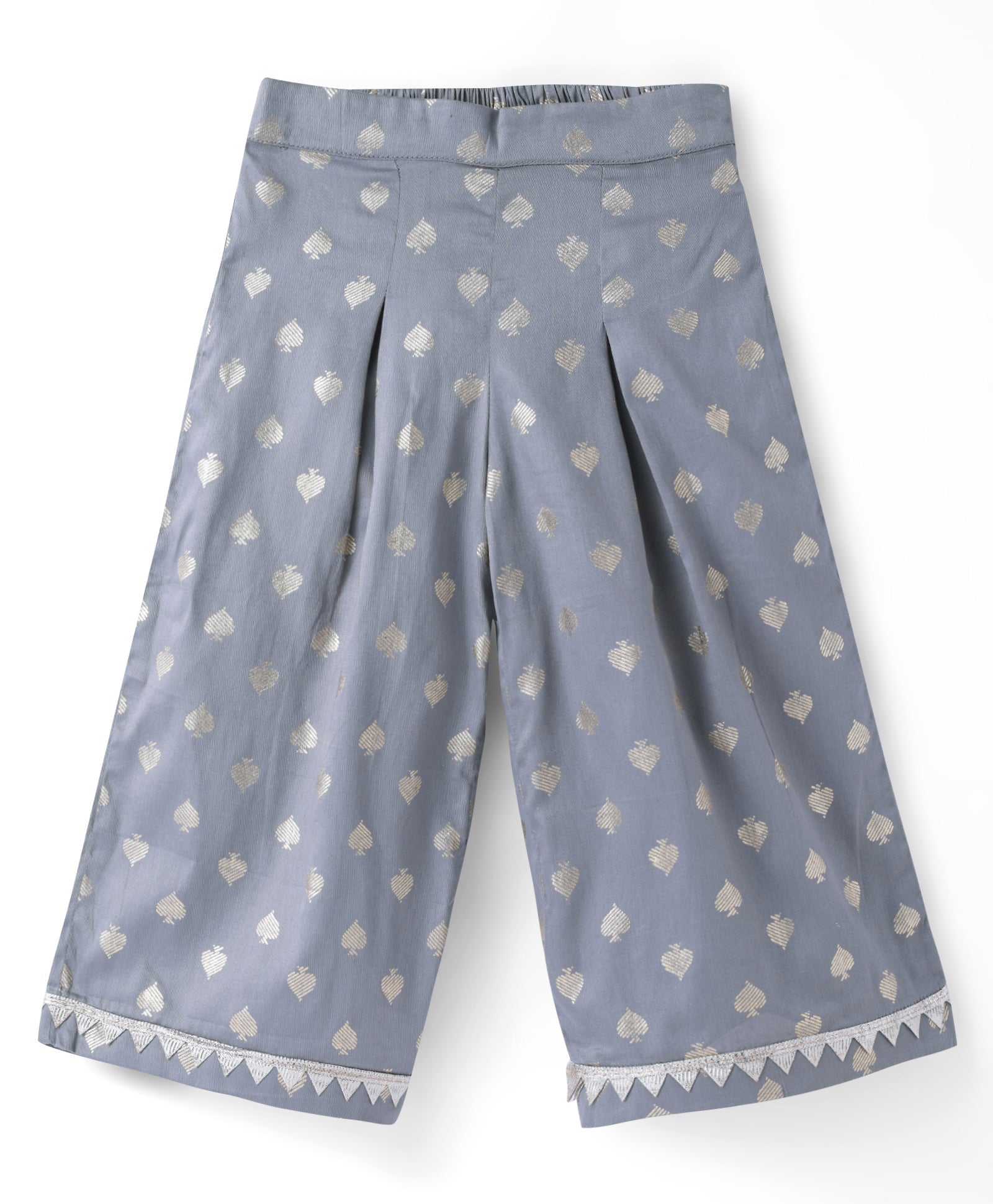 Mehfil Grey Girls Co-ordinate set for Girls