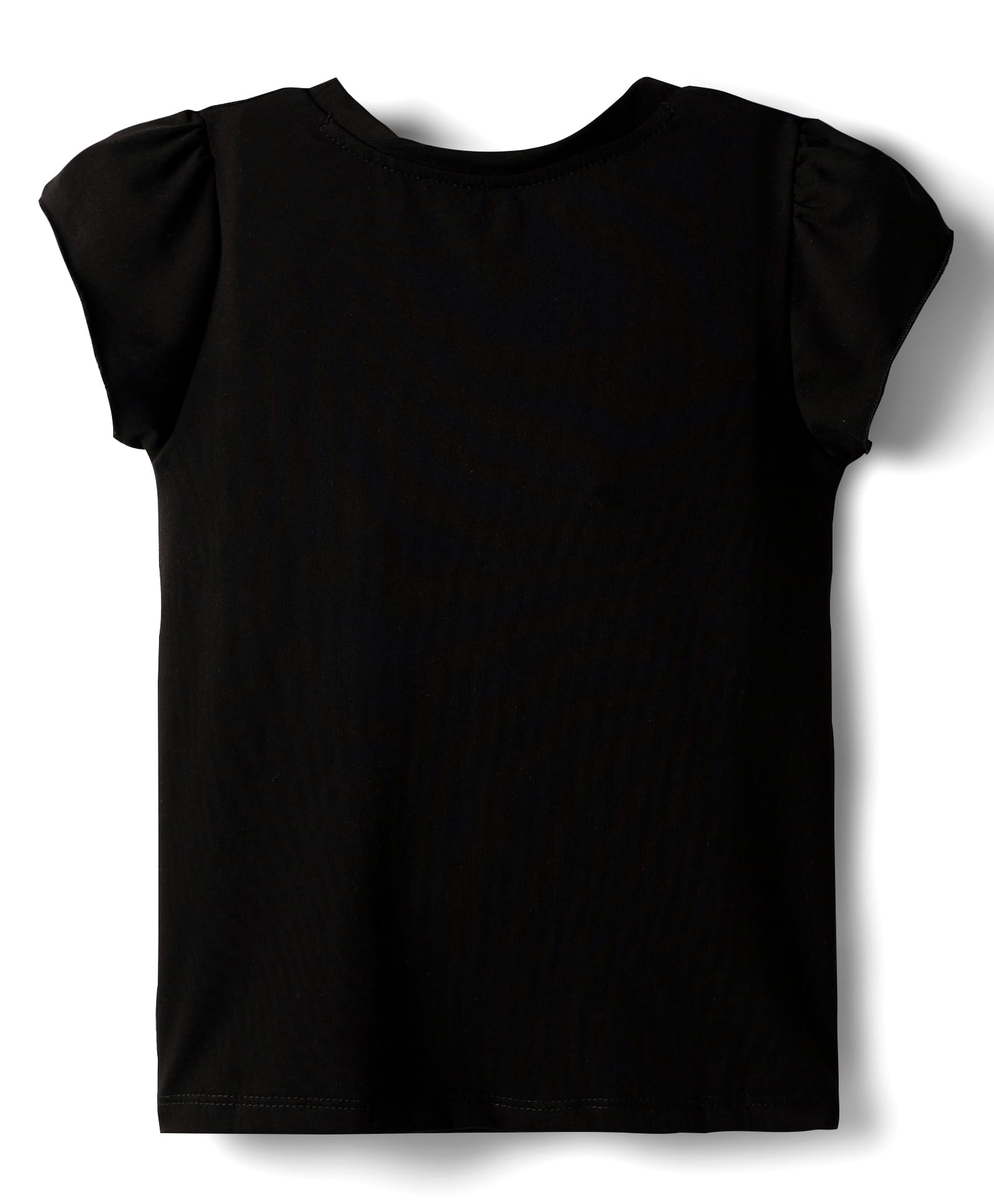 Rainbow Barbie Girls Black T-shirt