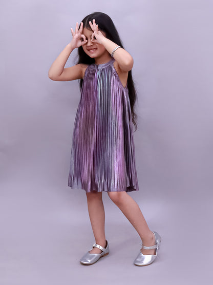 Glam Up Girls Party Mauve Dress