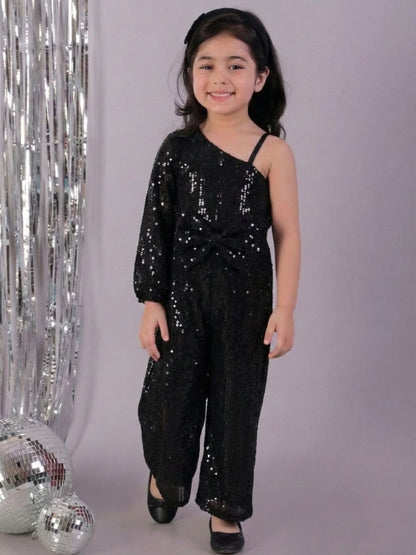 Razzle Dazzle Girls Black Party Jumper