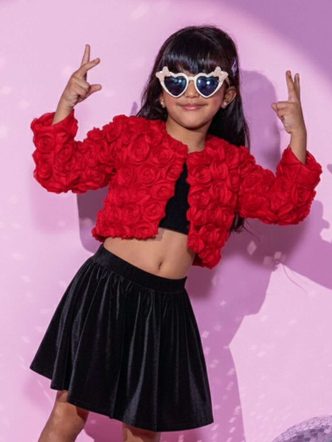 Razzle Dazzle Girls Red Jacket