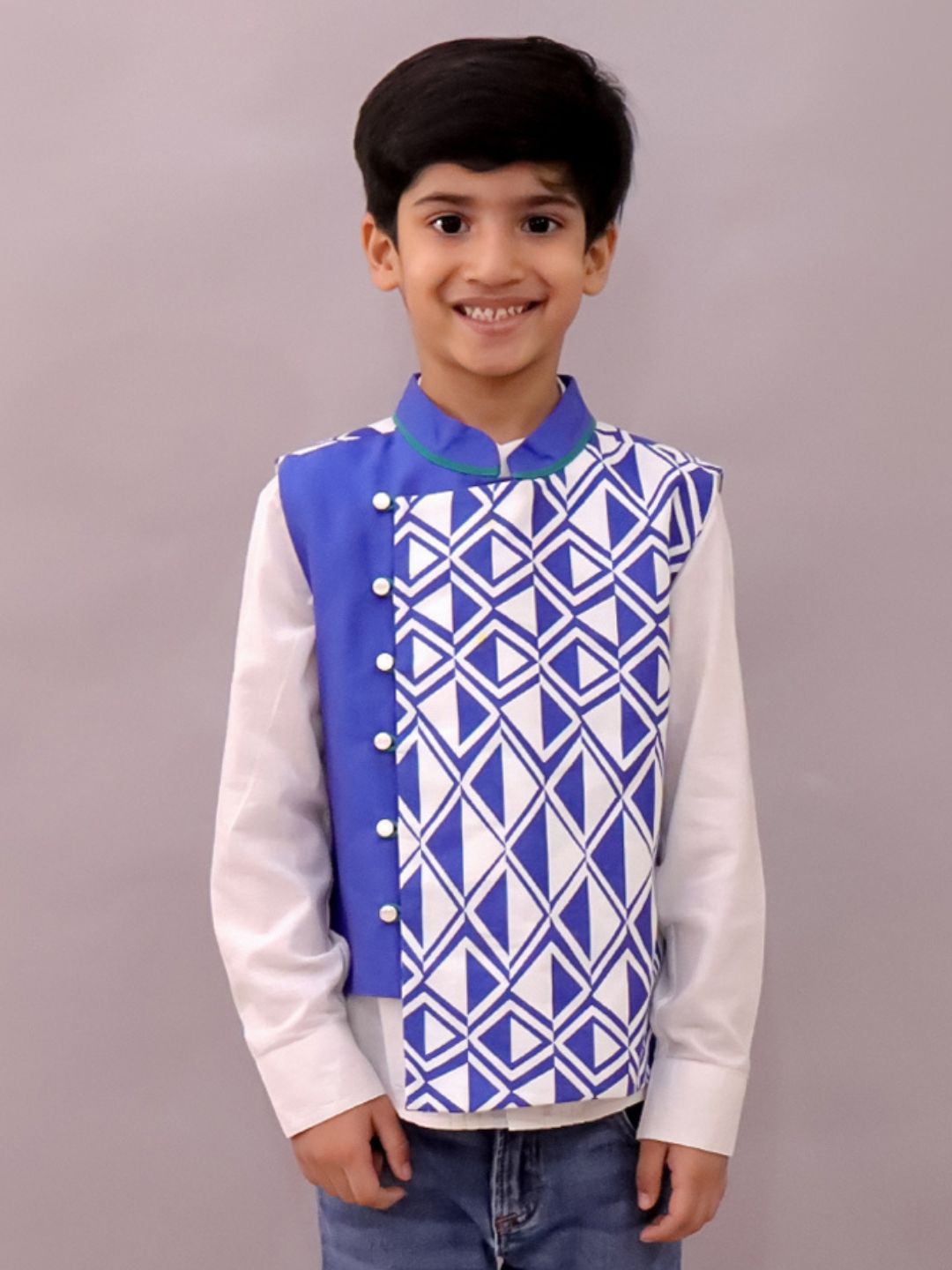 Shor-Gul Blue Jacket For Boys