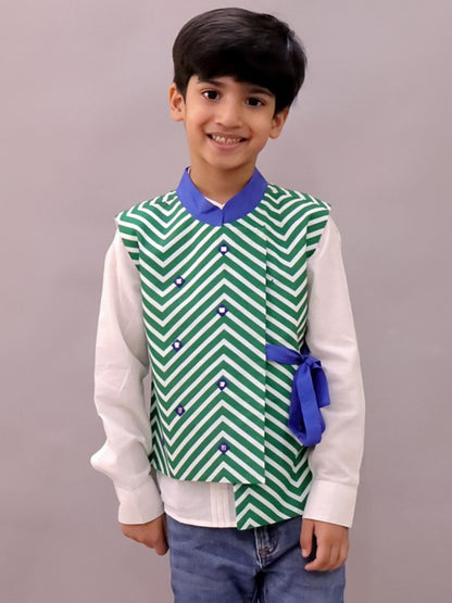 Shor-Gul Green Jacket For Boys