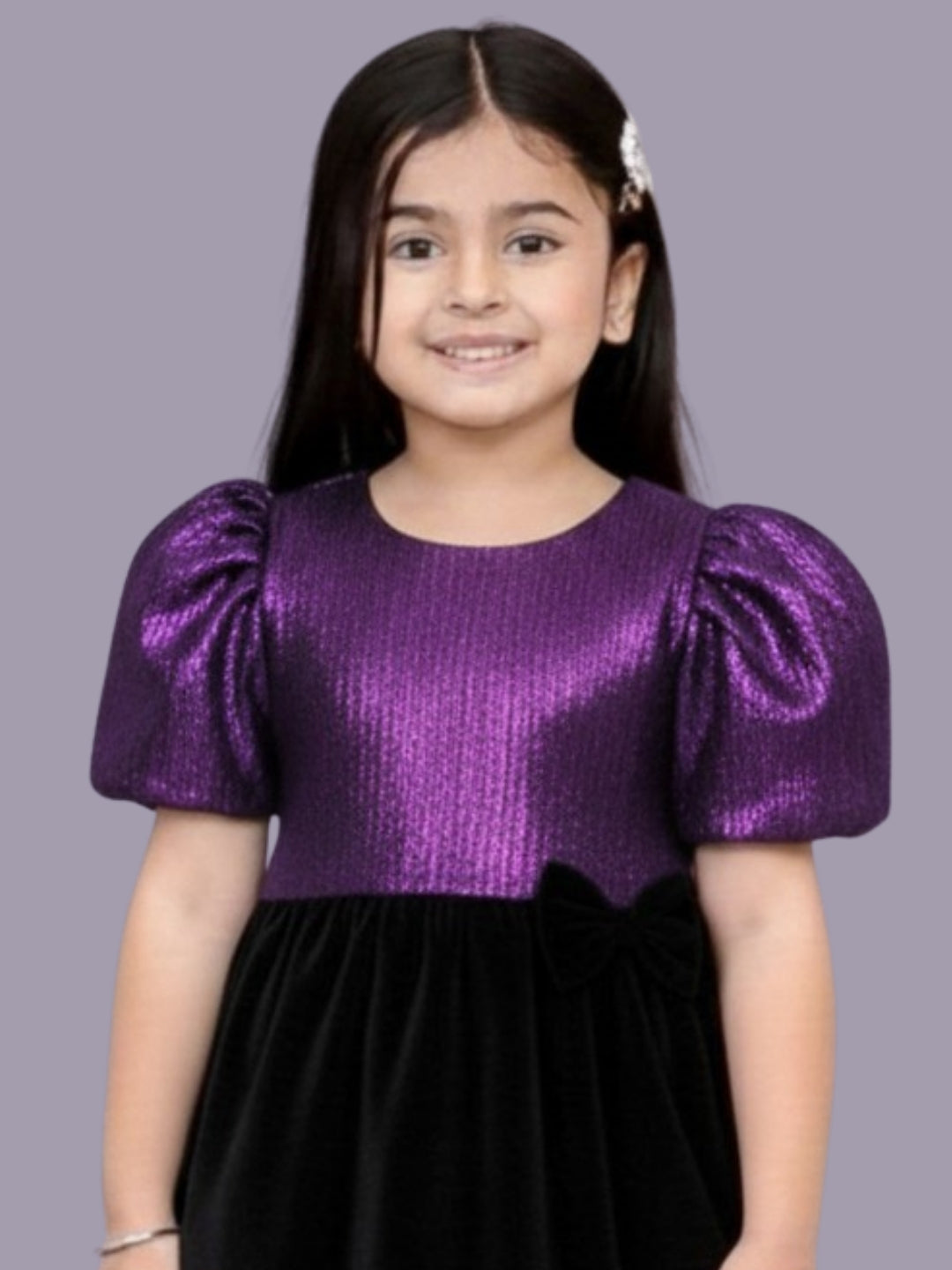 Glam up Girls Party Violet Top