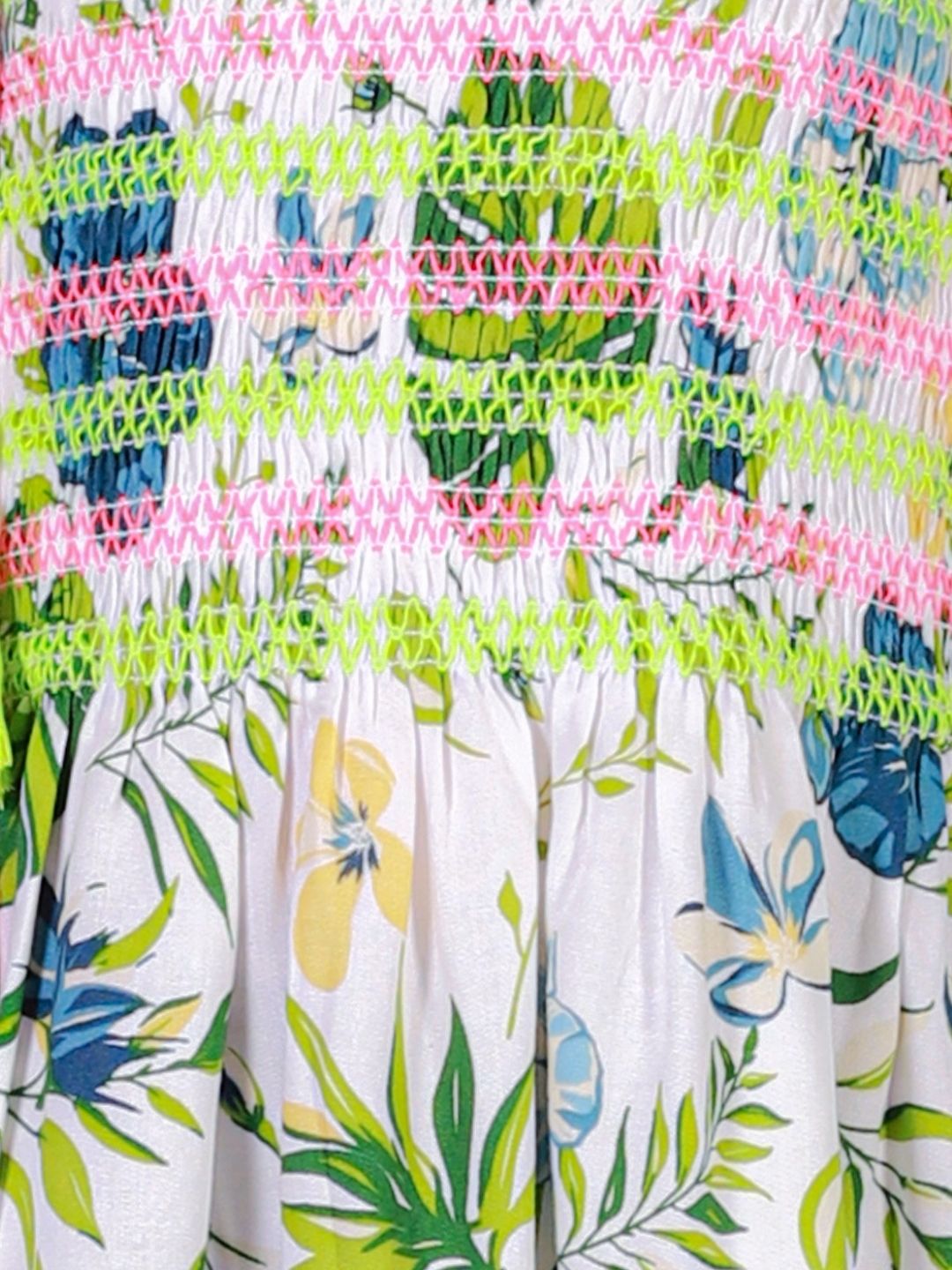 Petal Play Girls Green Dress