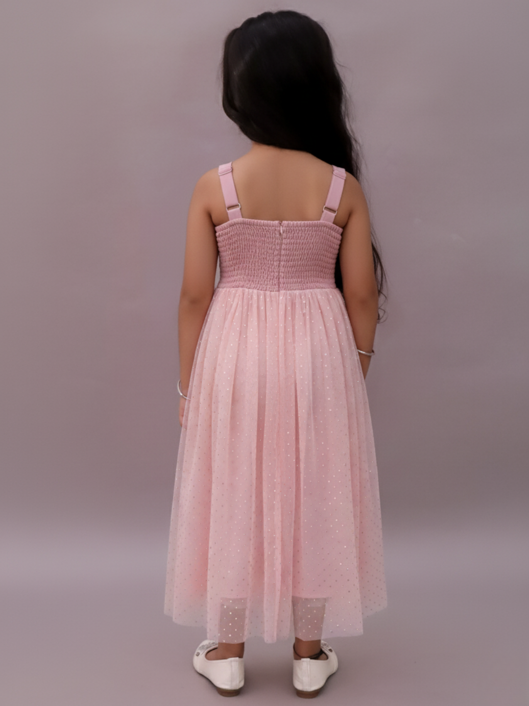Glam up Pink Dress For Girls
