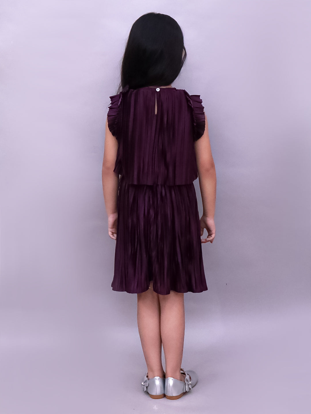 Glam Up Girls Party Wine Top And Skirt