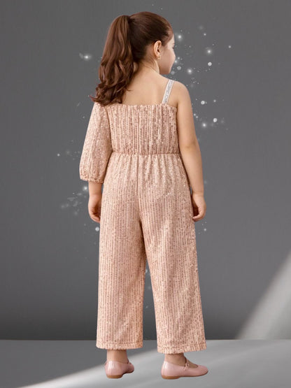 Razzle Dazzle Girls Golden Party Jumper