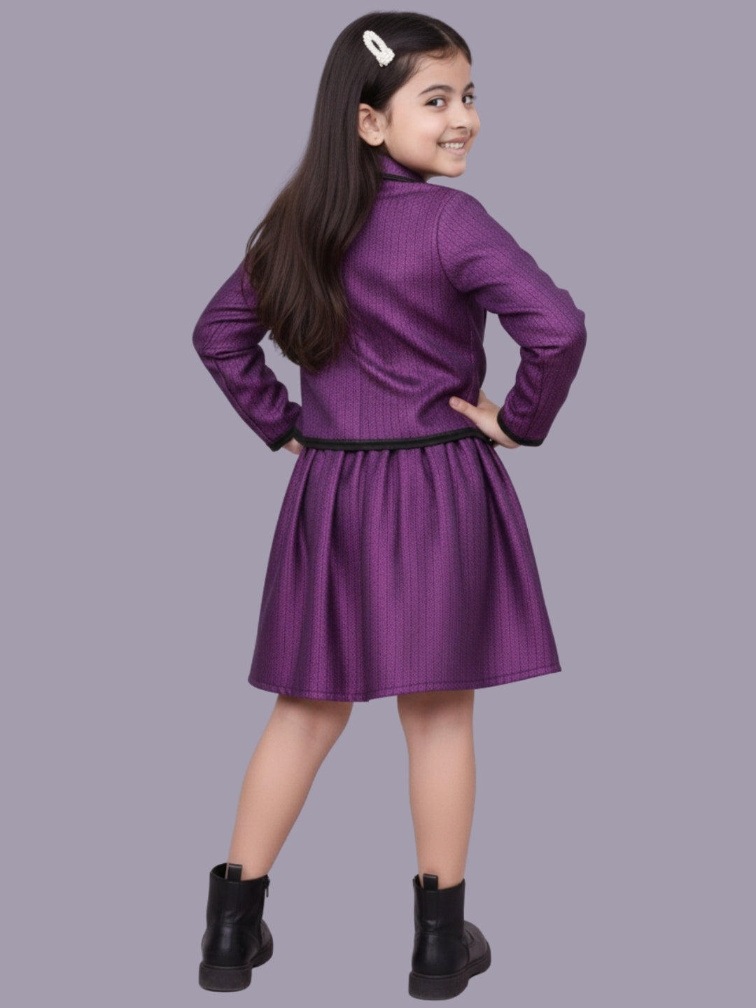 Glam up Girls Party Violet Jacket