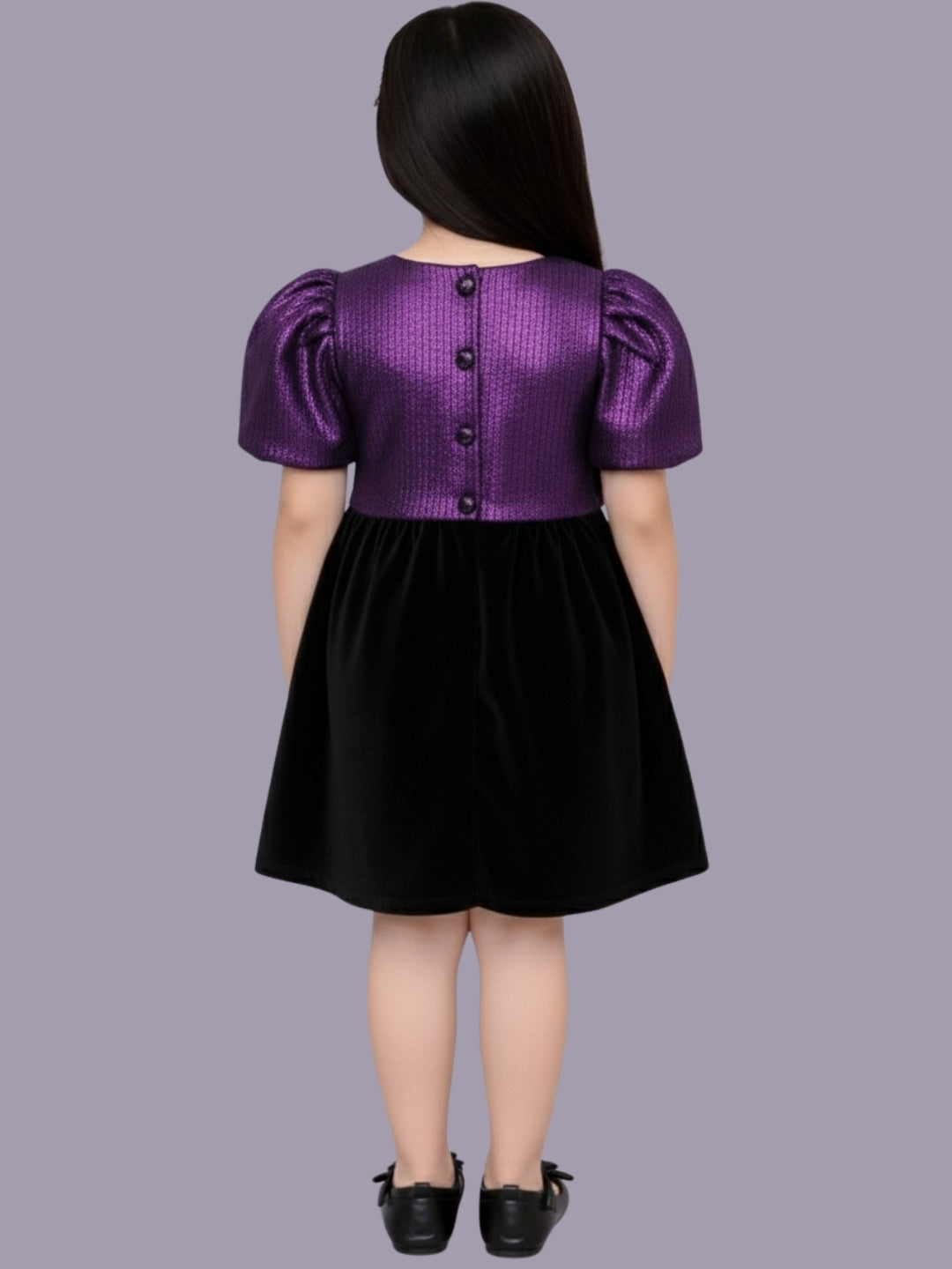 Glam up Girls Party Violet Top