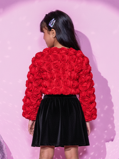 Razzle Dazzle Girls Red Jacket