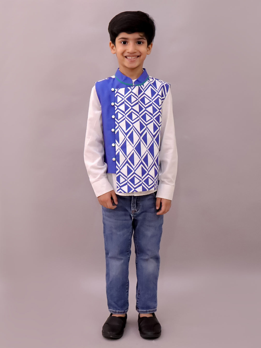 Shor-Gul Blue Jacket For Boys