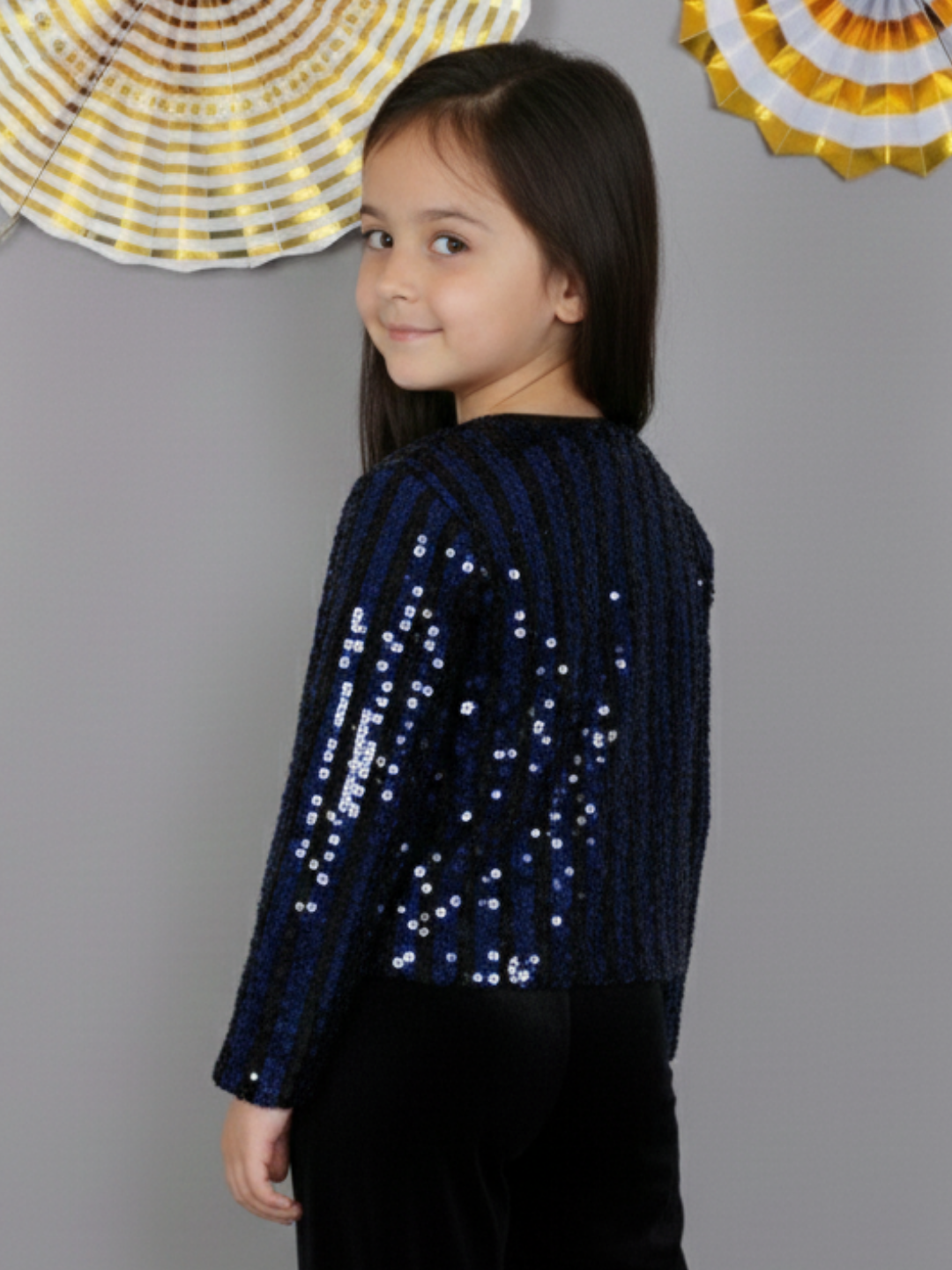 Razzle Dazzle Girls Navy Blue Jacket