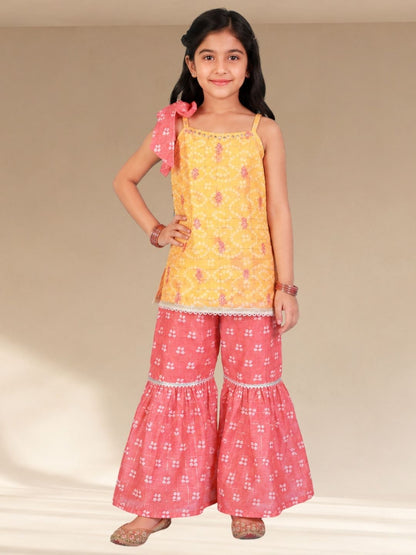Lil Drama Girls Kurta Sharara set