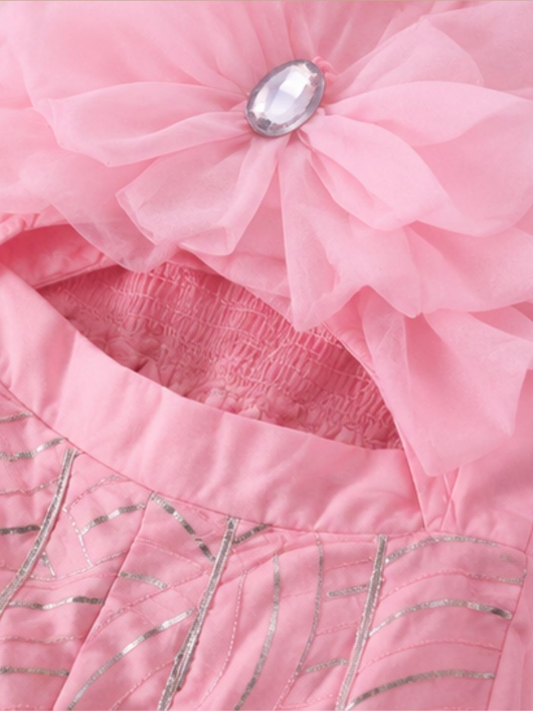 Bollywood Tadka Pink Jumpsuit for Girls
