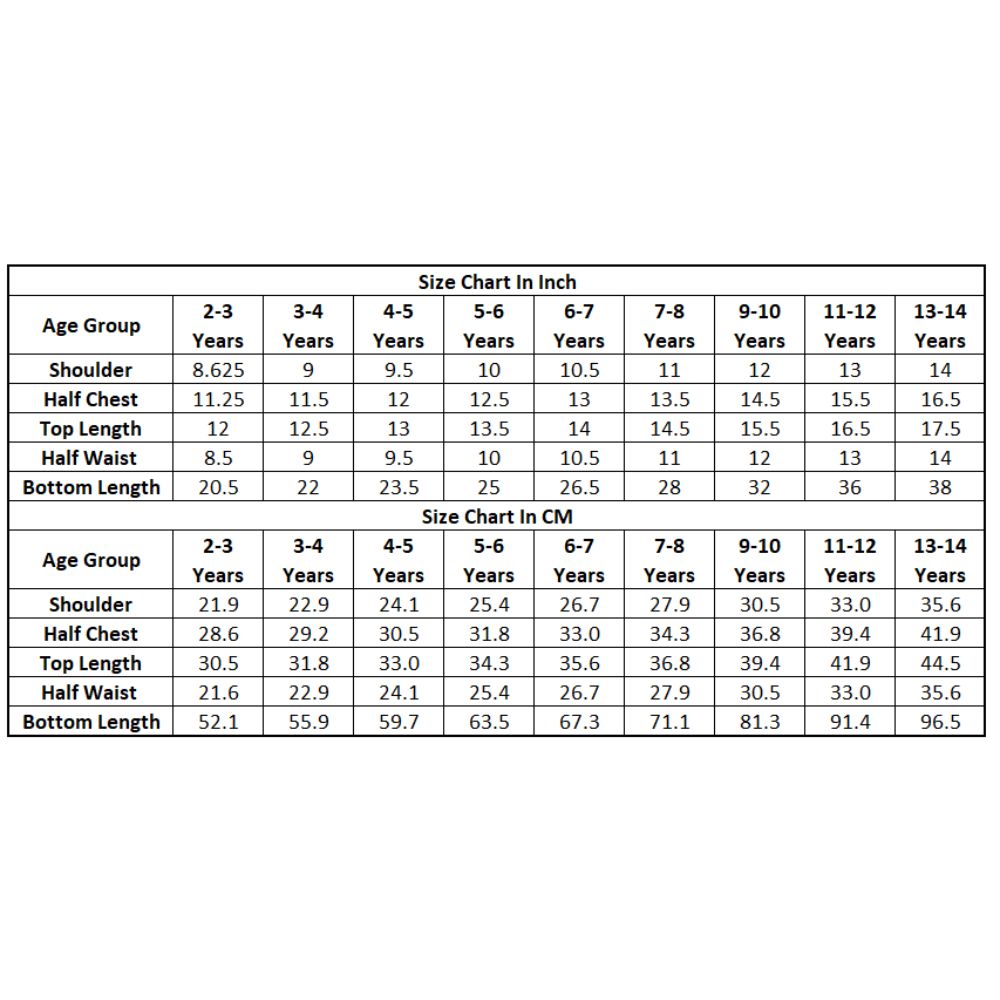 Jaipur Girls Black Cotton Top with Pant Co-ordinate Ethnic Set