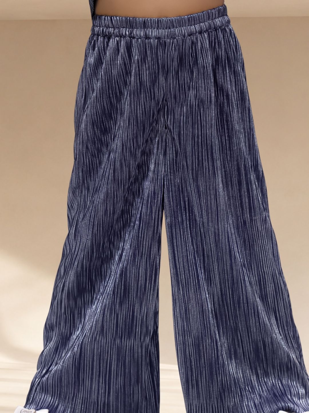 Glam Up Girls Blue Party Top and Pant Set