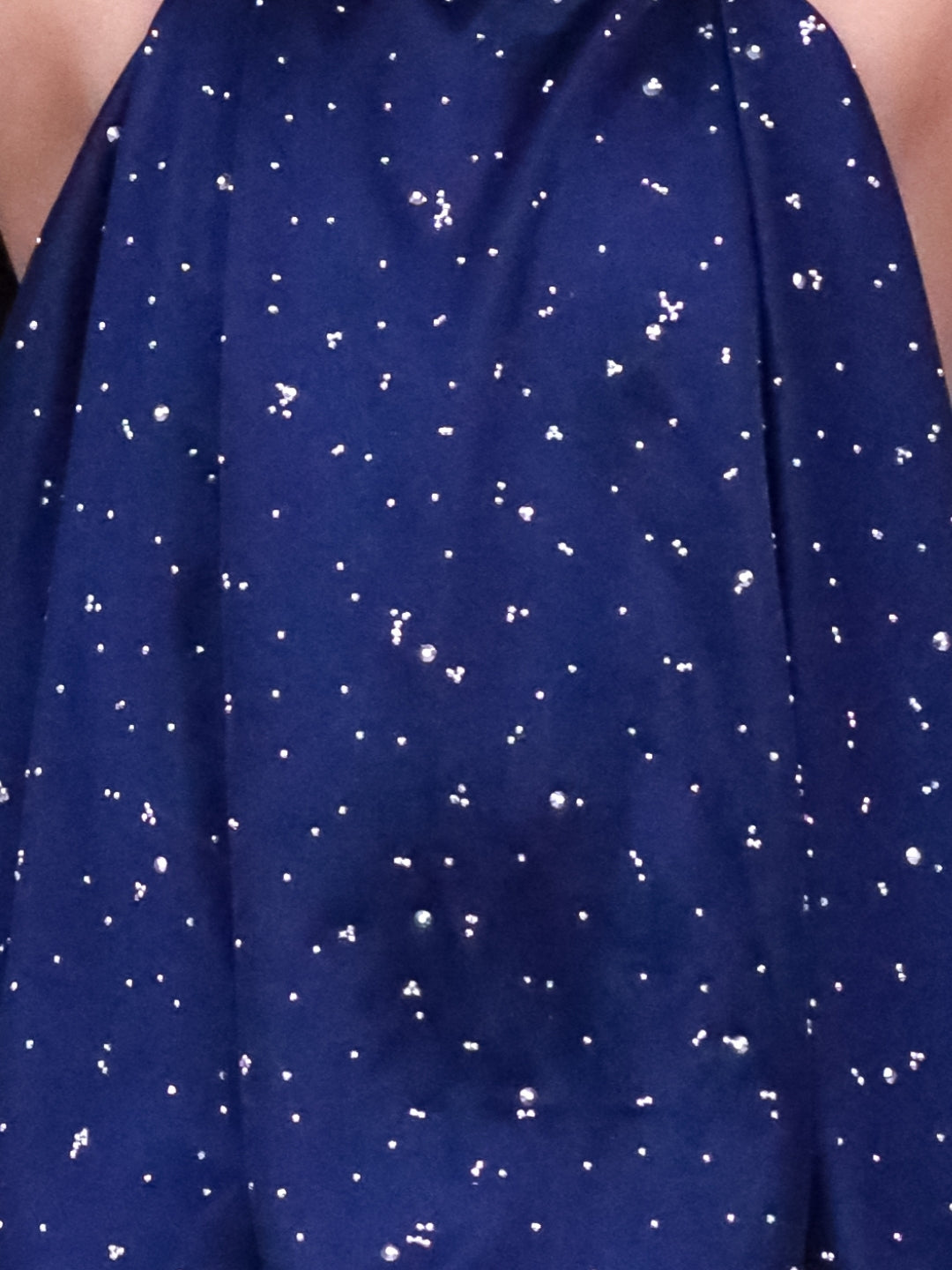 Glam Up Girls Party Navy Blue Balloon Top