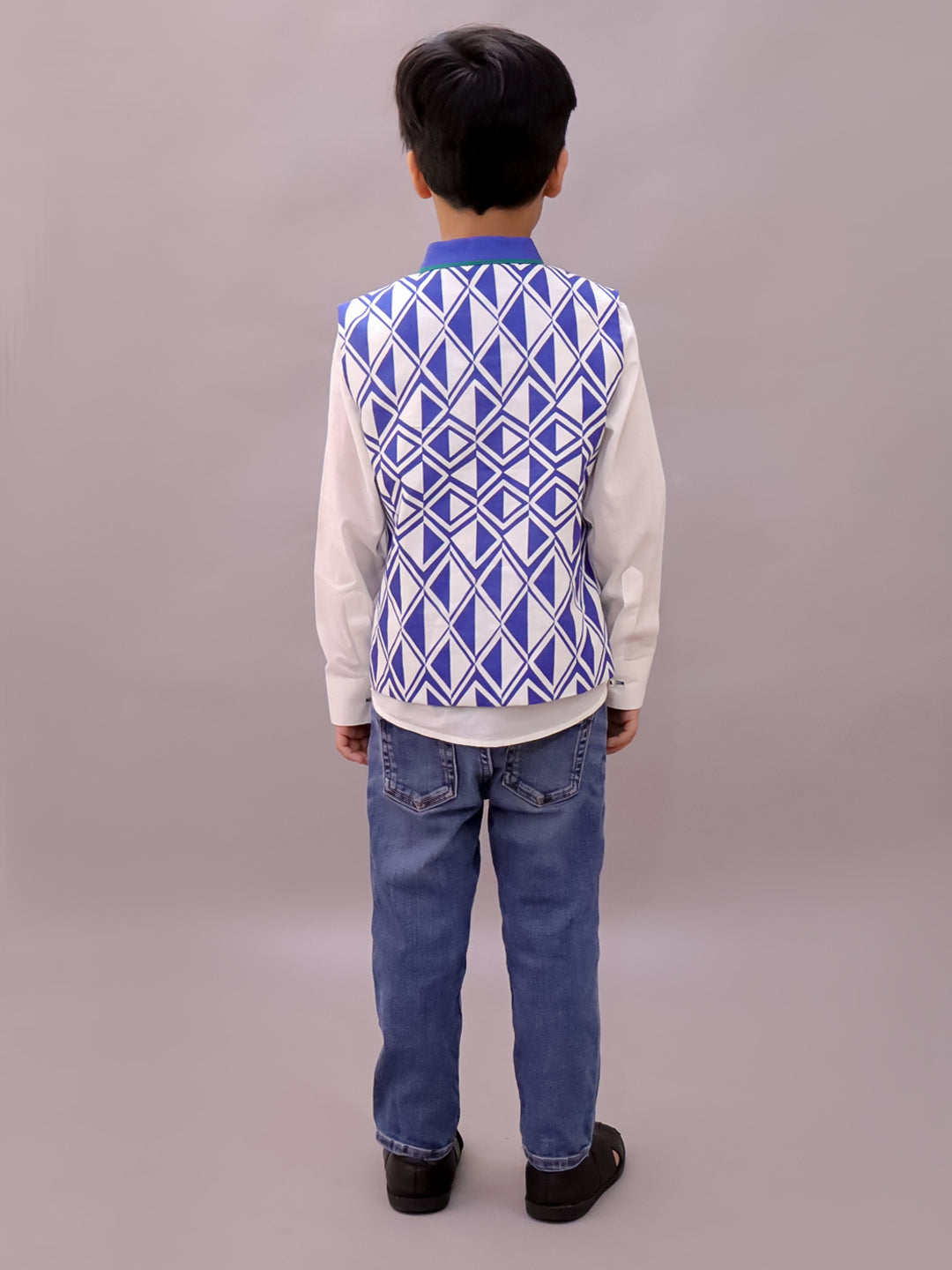 Shor-Gul Blue Jacket For Boys